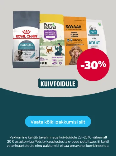 Kuivtoidud -30%