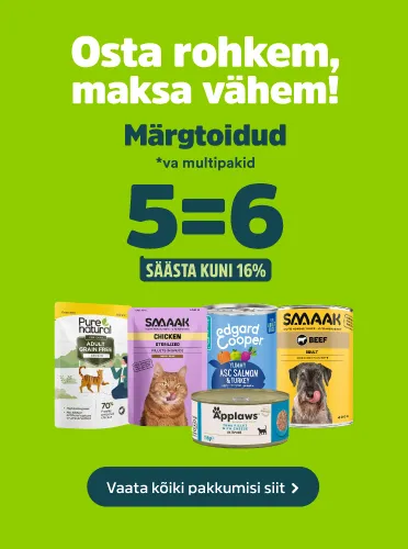 Märgtoidud 5=6