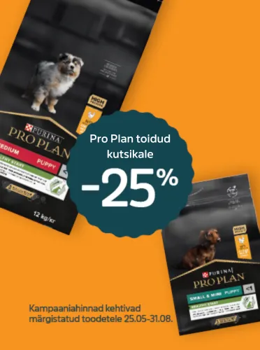 ProPlan toidud kutsikale
