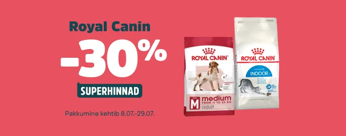 Royal Canin -30%