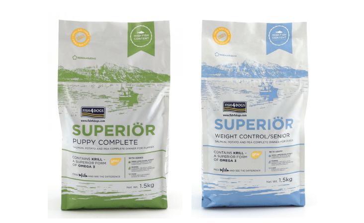 Fish4Dogs Superior koeratoit – parim koerte Oomega-3 omastamise viis