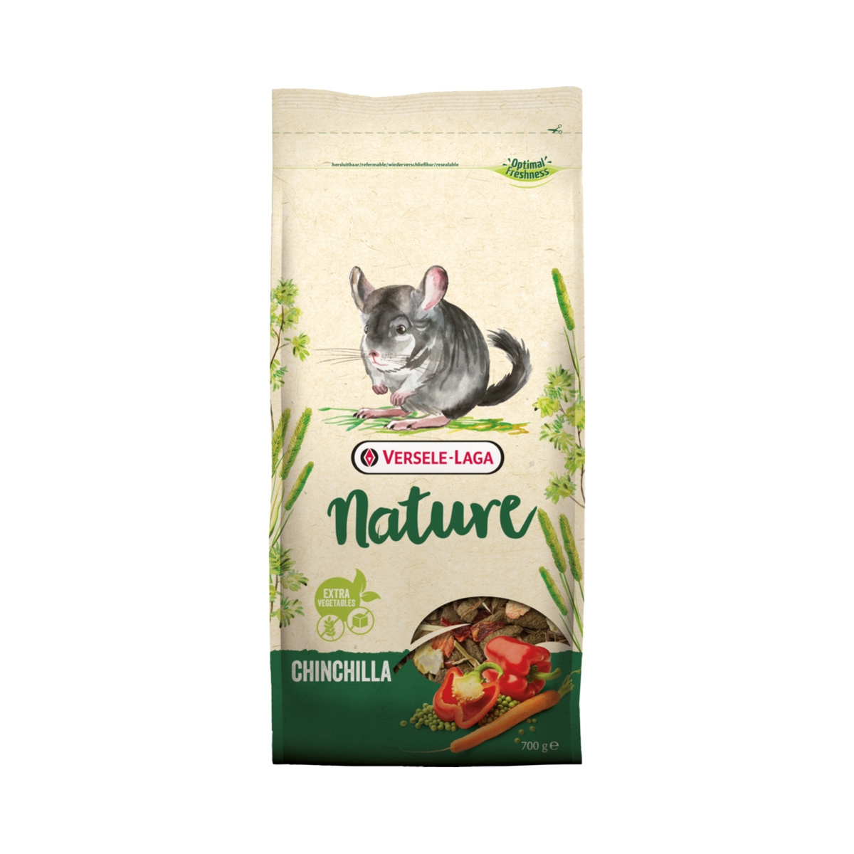 Versele-Laga Nature tšintšilja täissööt, 700 g - Tootepilt