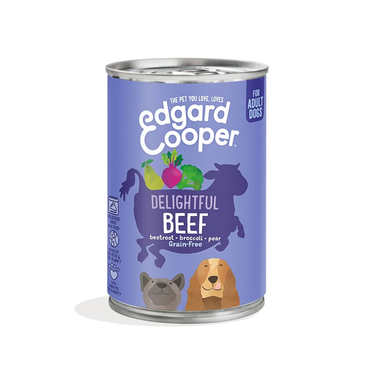 Edgard Cooper koerakonserv, veis, 400 g - Tootepilt