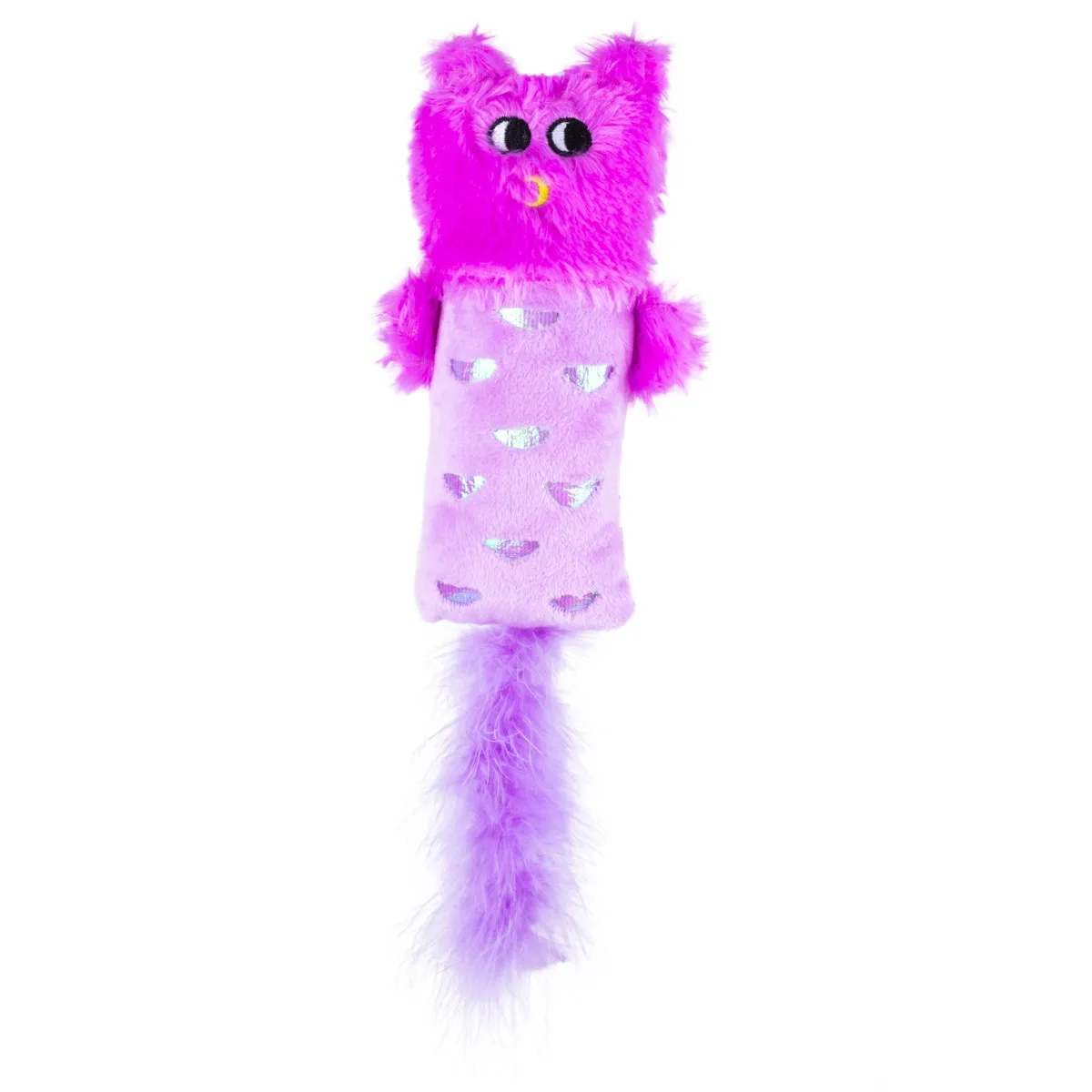 L&B KASSI MÄNGUASI CATTITUDE HUG N KICK 30X10X3CM LILLA* - Tootepilt