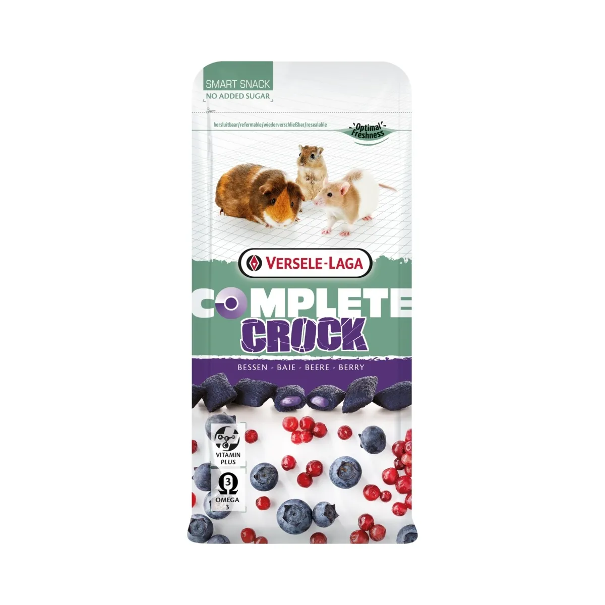 Versele-Laga Crock Complete väikelooma maius marjadega 50 g - Tootepilt