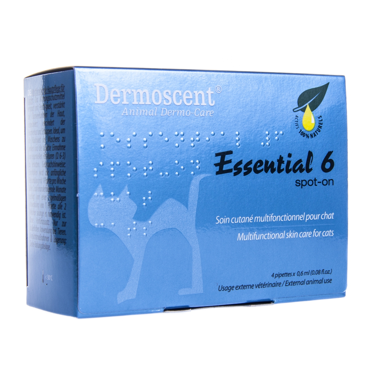 DERMOSCENT ESSENTIAL6 SPOT-ON CAT 0,6ML N4 - Tootepilt