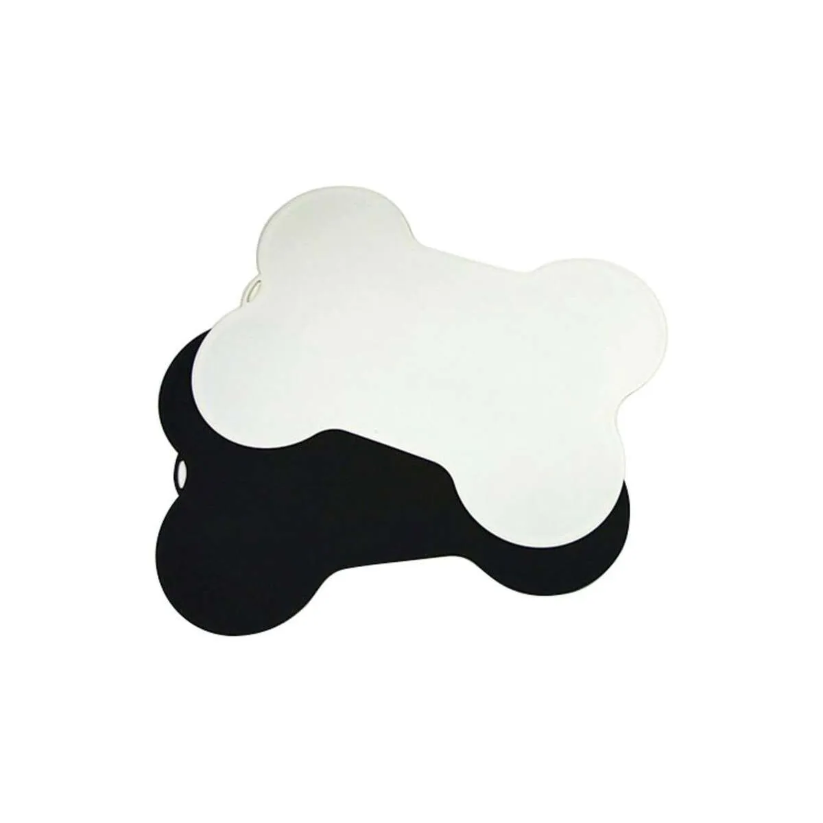 Little & Bigger silikoonist alusmatt, luukujuline, must - Tootepilt