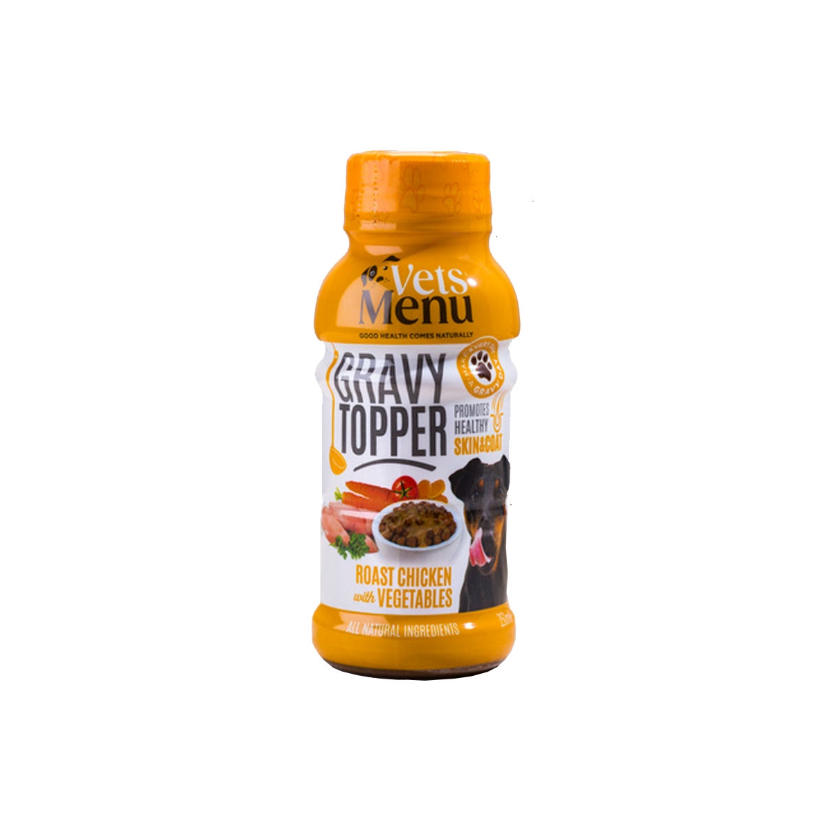 Vets Menu koera Gravy Topper kana ja köögiviljadega 250 ml - Tootepilt