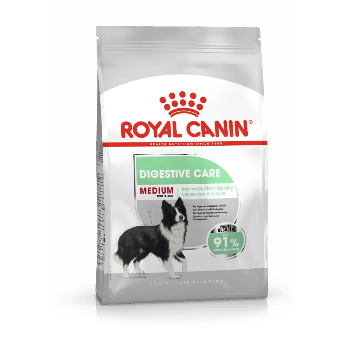 Royal Canin koeratoit seedeprobleemidega keskm. tõud 3 kg - Tootepilt