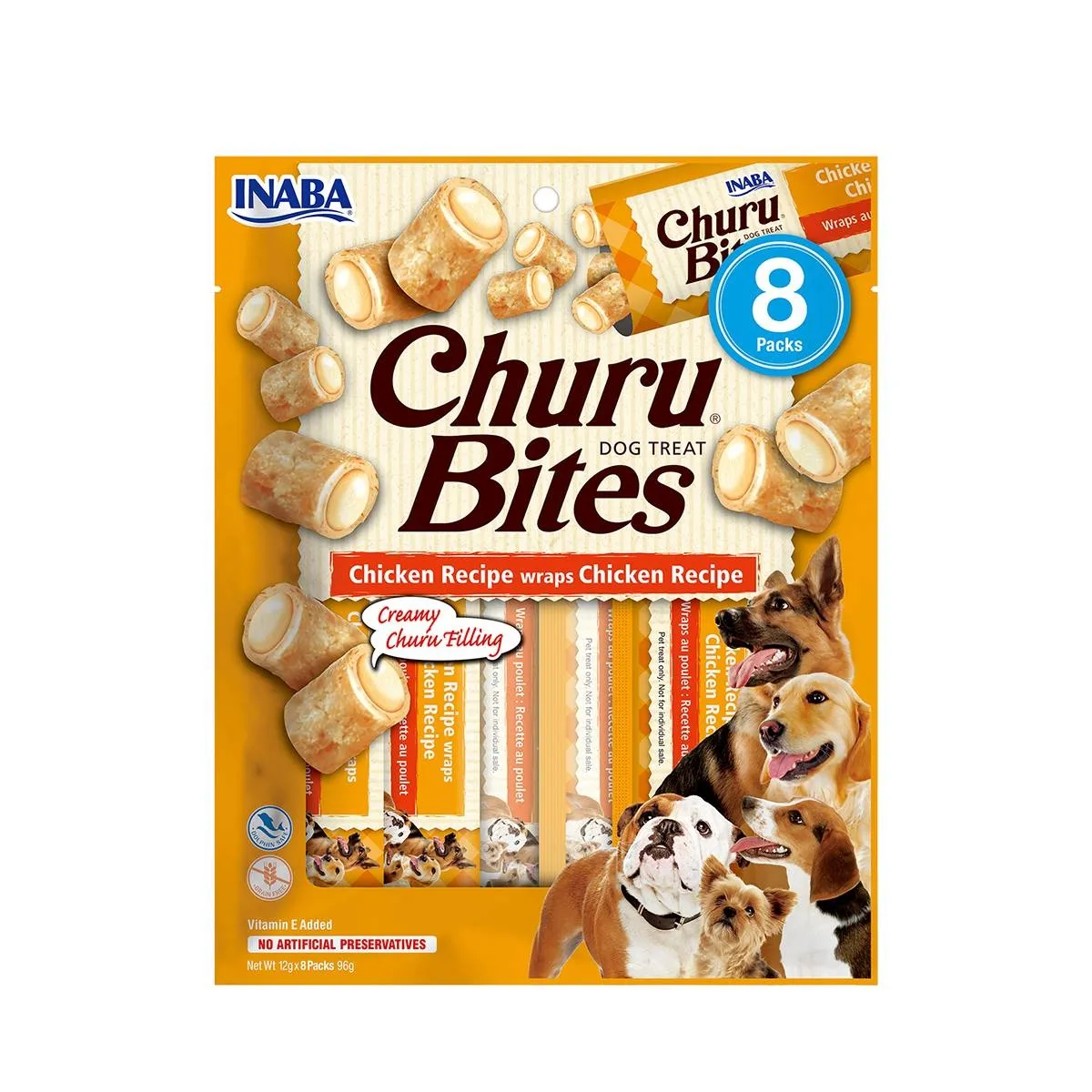 Churu koera maius, kana, 8 tk - Tootepilt
