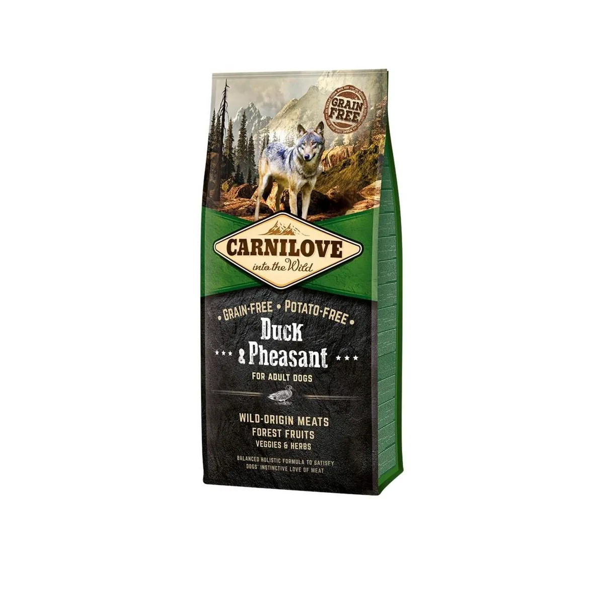 Carnilove koera kuivtoit, part/faasan, 12 kg - Tootepilt