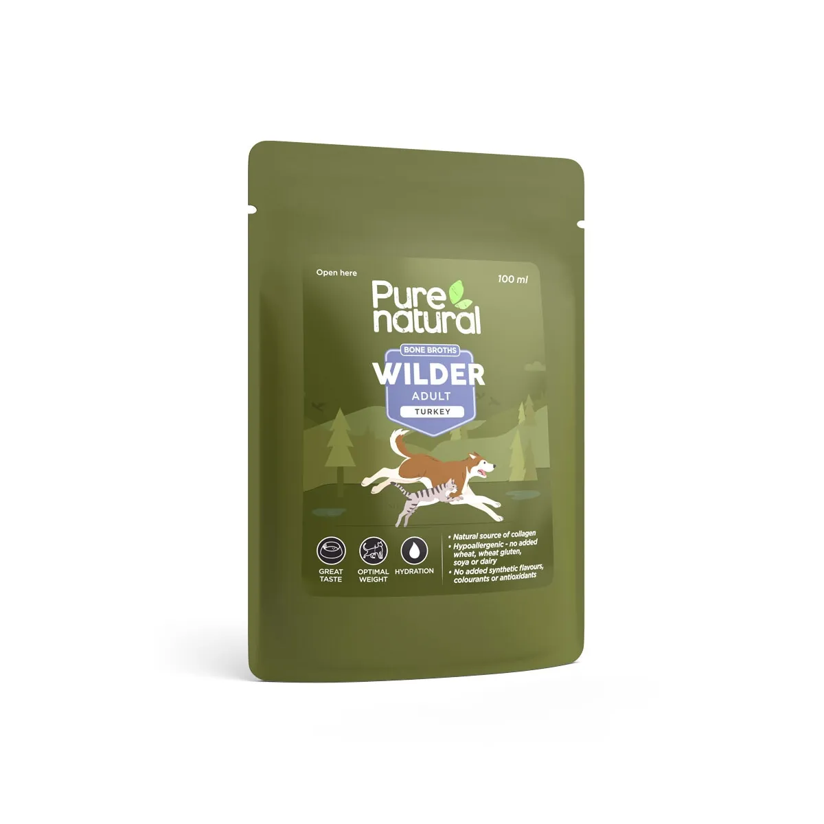 Purenatural puljong, kalkun, 100 ml - Tootepilt