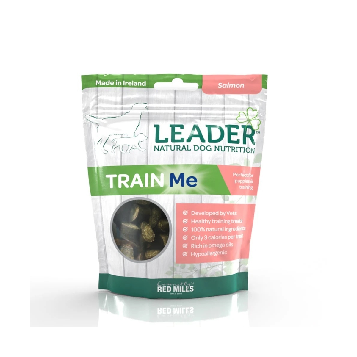 Leader Train Me Low Calorie maius koerale lõhe 130 g - Tootepilt