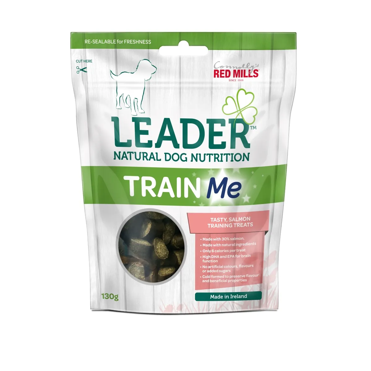 Leader Train Me Low Calorie maius koerale lõhe 130 g