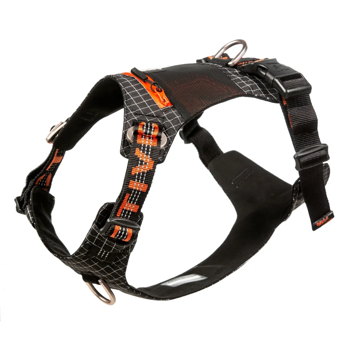 Feel Active koera traksid taskuga, XL, must - Tootepilt