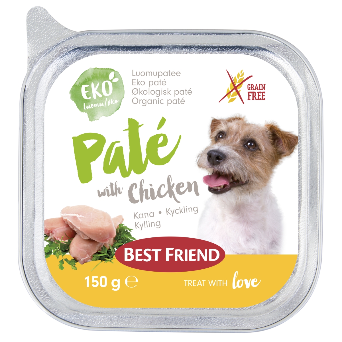 Best Friend teraviljavaba kanapasteet 150 g