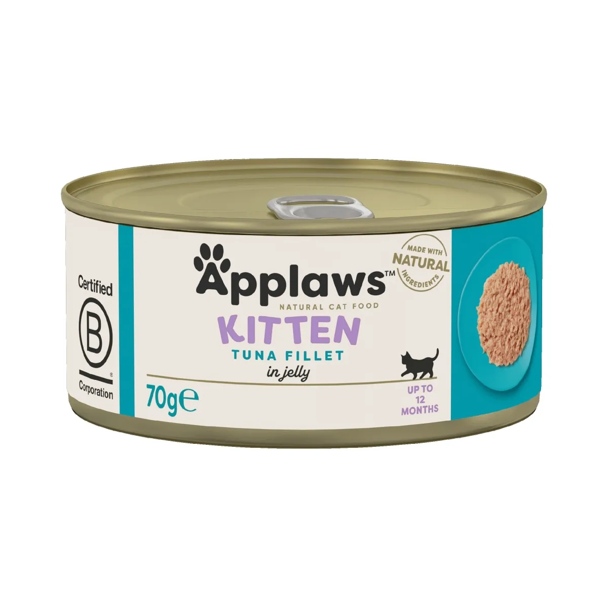 Applaws kassipojakonserv, tuunikala želees, 70 g - Tootepilt