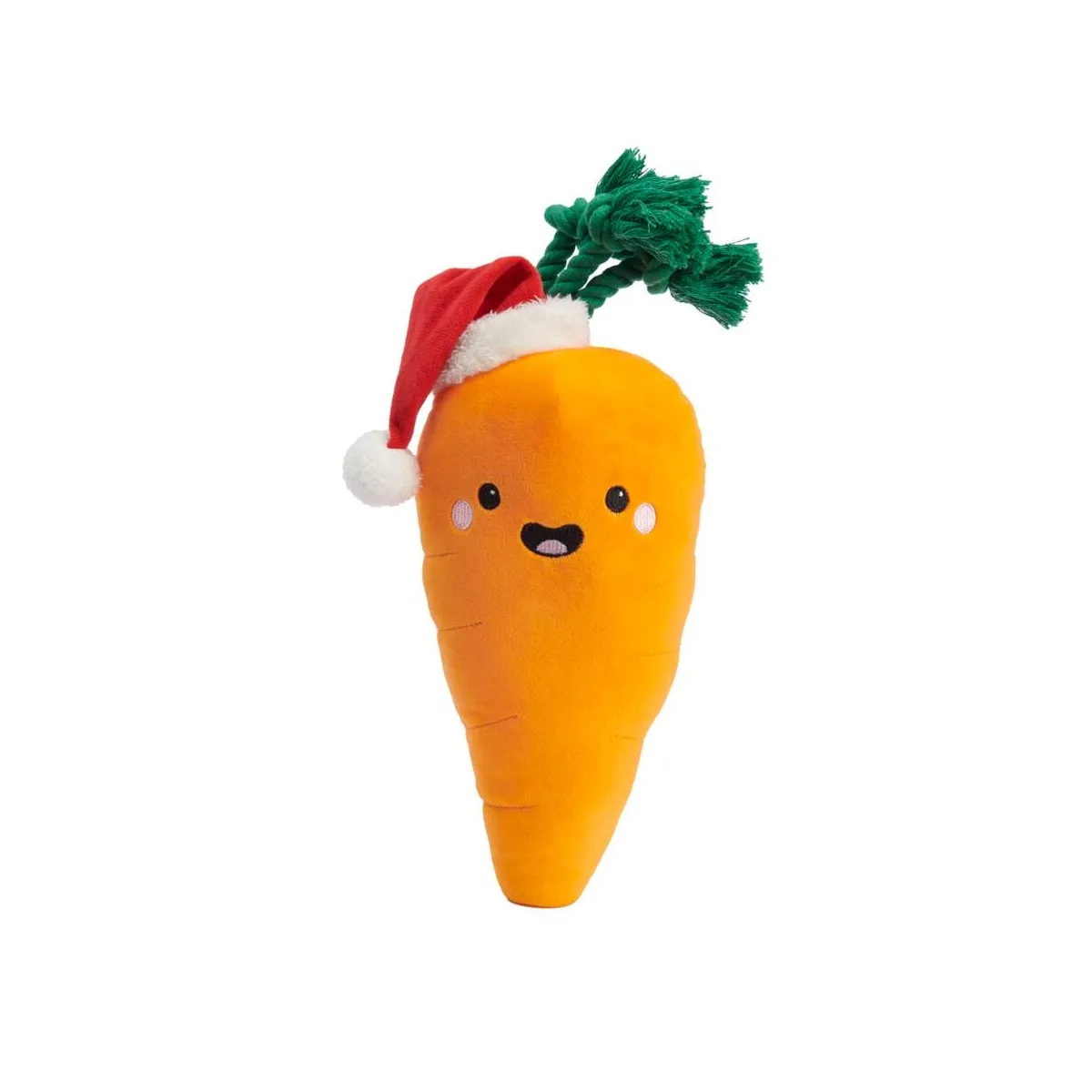 Little & Bigger koera mänguasi, Xmas Happy Carrot nööriga, XL - Tootepilt
