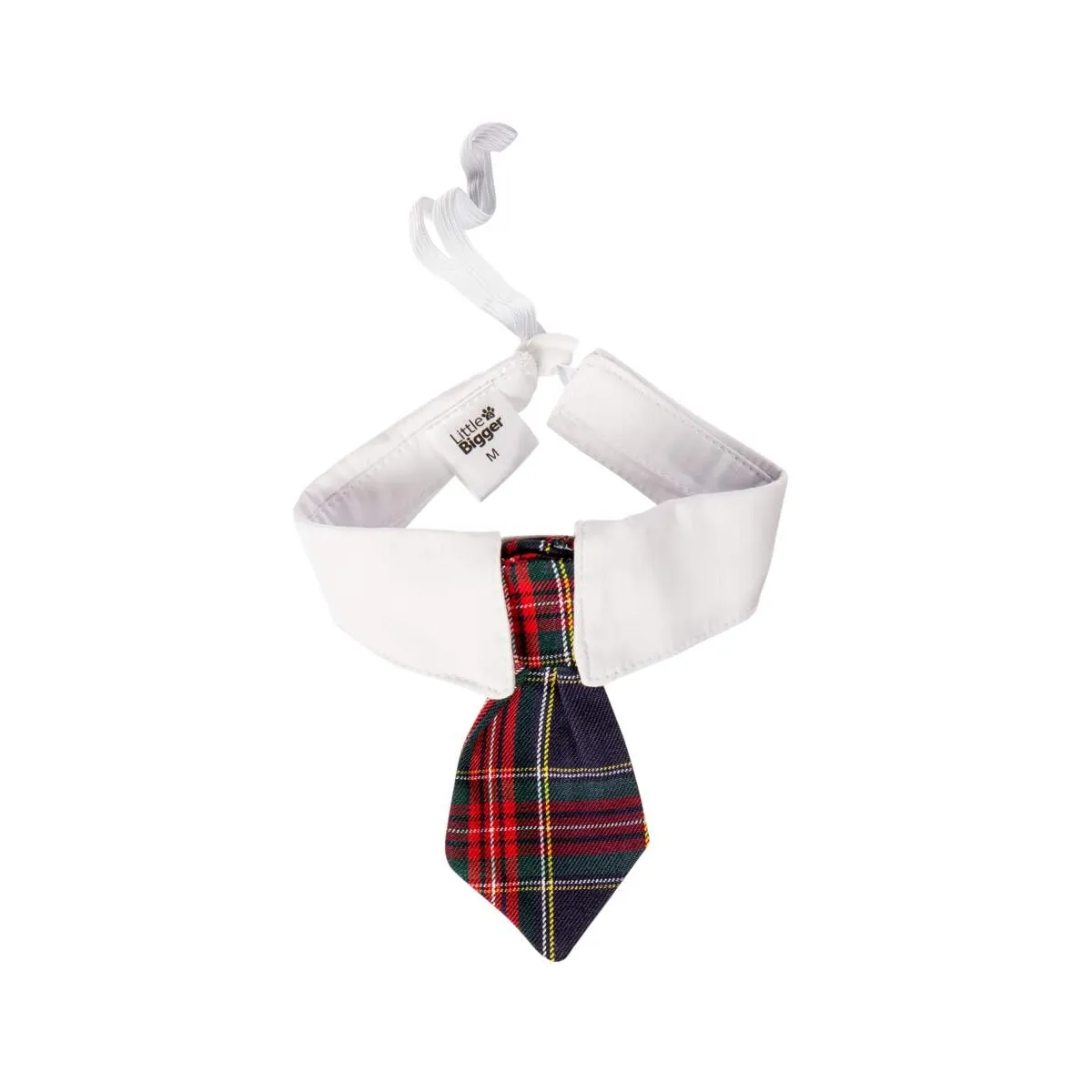 Little & Bigger koera kaelarihm lipsuga, Festive, M - Tootepilt