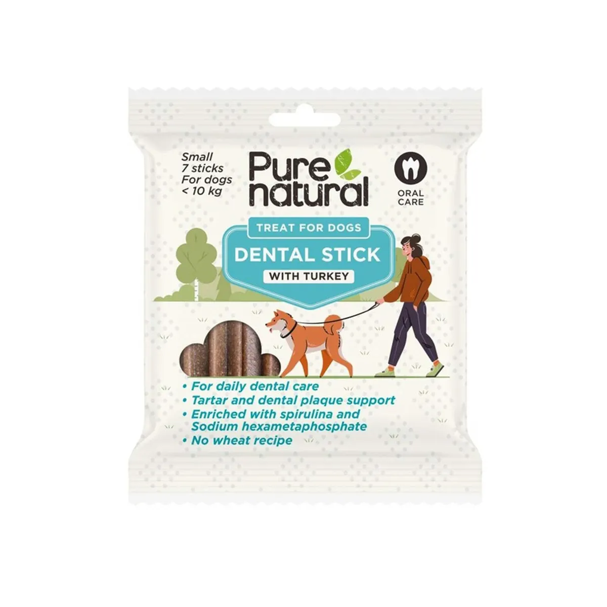 Purenatural koera maius Dental, S, 7 tk - Tootepilt