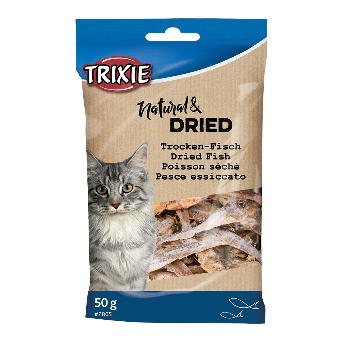 Trixie kassi maius, kuivatatud kala, 50 g - Tootepilt