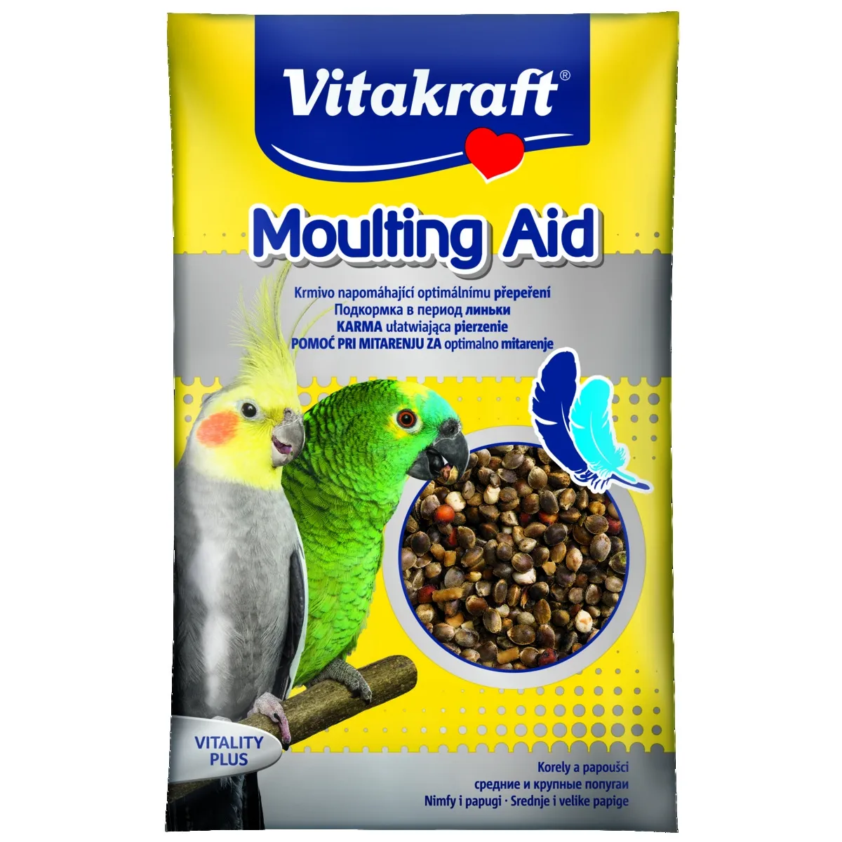 Vitakraft Moulting Aid papagoide täiendsööt 20 g - Tootepilt