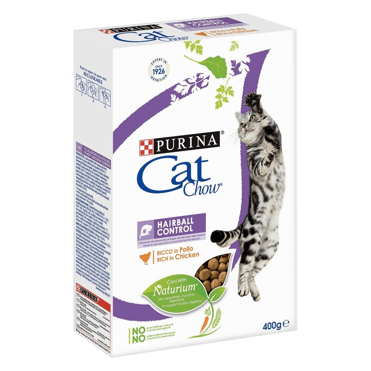 Cat Chow karvapallivastane kassitoit 400 g
