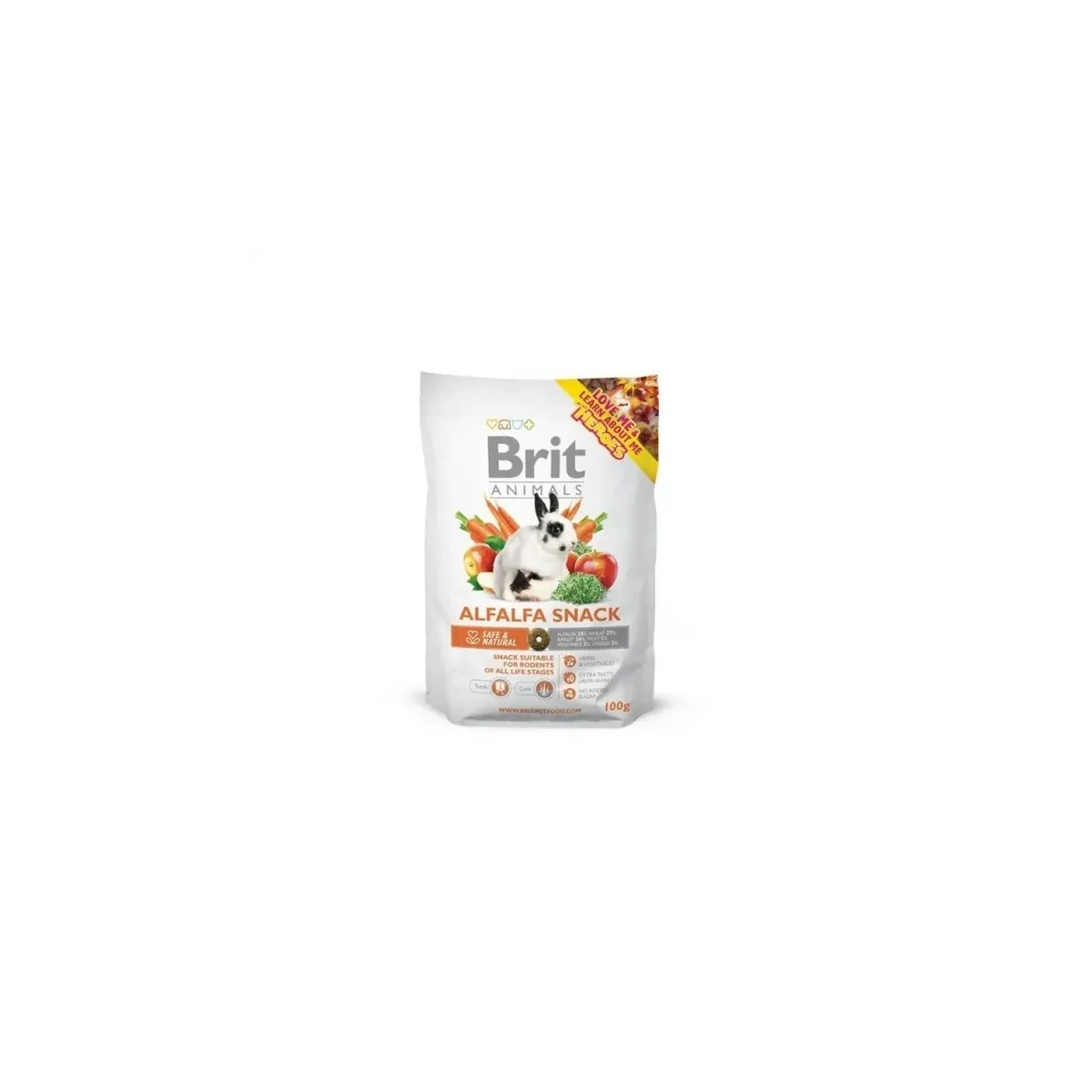 Brit Animals Alfalfa lutserni maius närilistele 100 g - Tootepilt