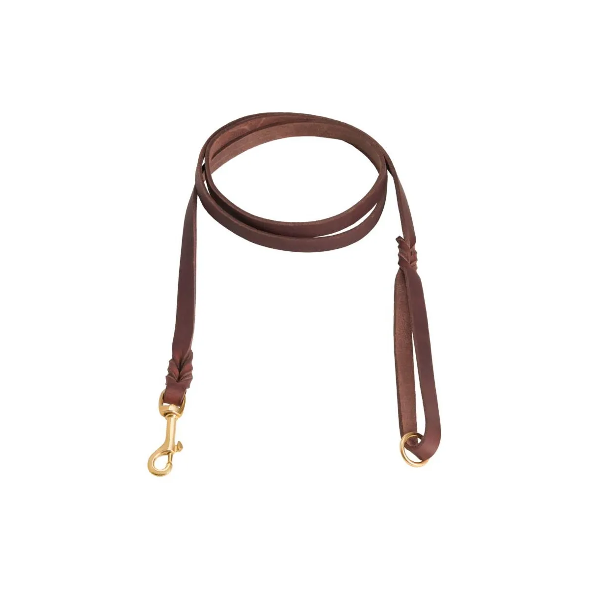 Feel Braid nahast jalutusrihm, pruun, 1,5 × 180 cm - Tootepilt