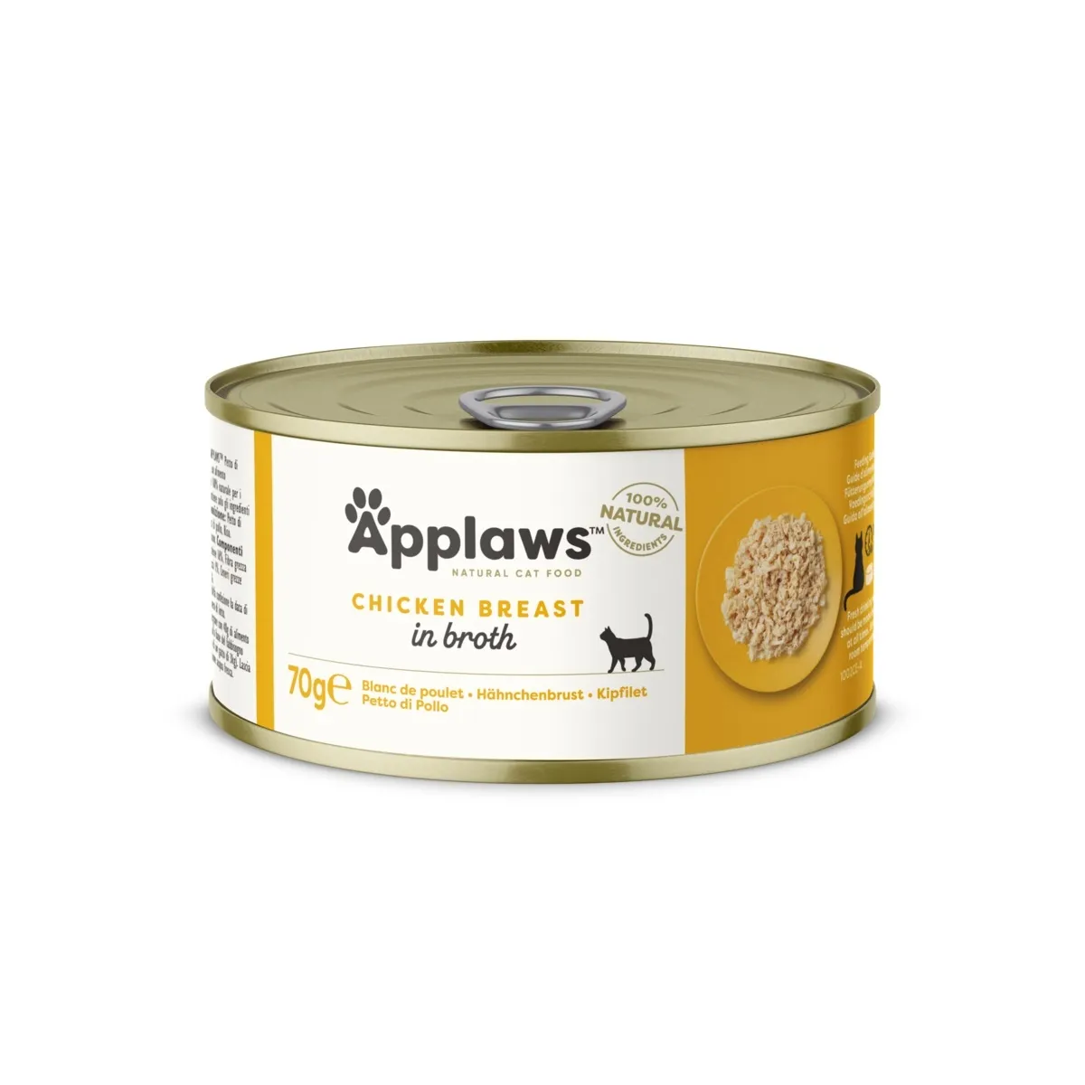 Applaws kassikonserv, kana, 70 g - Tootepilt