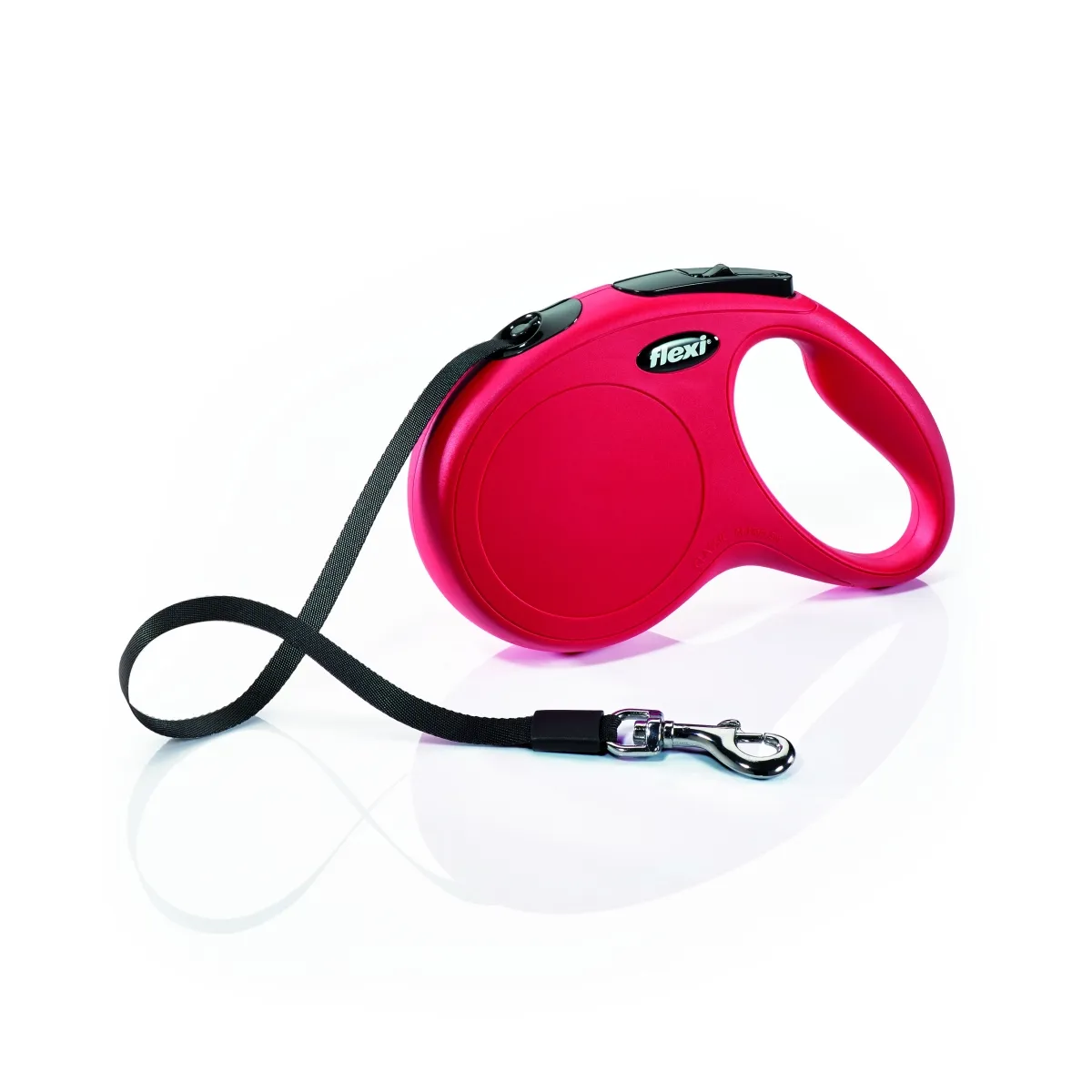 Flexi Classic Compact lintrihm M/5m, punane - Tootepilt