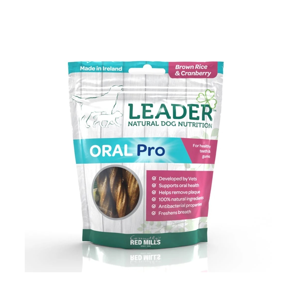 Leader Oral Pro maius koerale pruun riis/jõhvikas 130g
