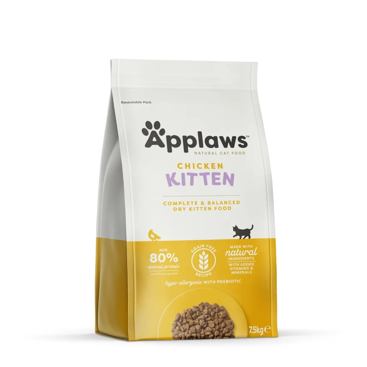 Applaws kassipoja kuivtoit, kana, 7,5 kg - Tootepilt