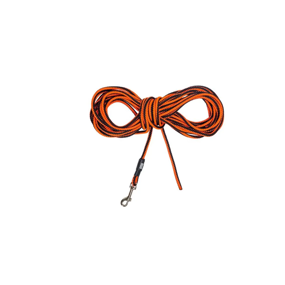 Pro Dog Rope Training jäljerihm, 8 mm x 10 m, must/oranž - Tootepilt
