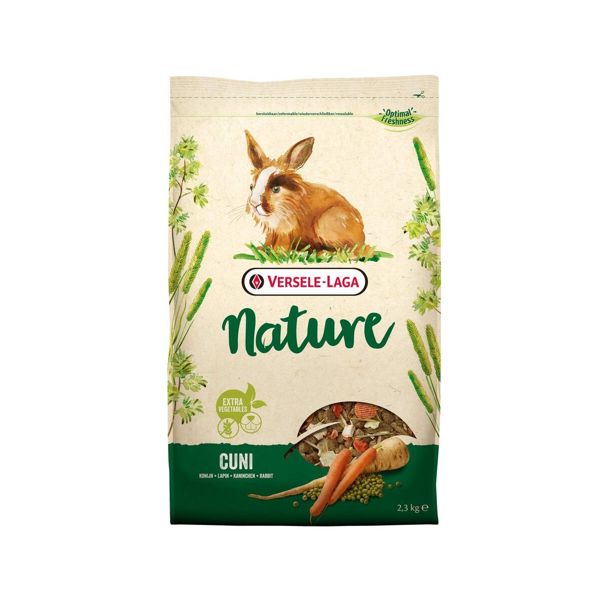 Versele-Laga Nature küüliku täissööt 2,3kg - Tootepilt