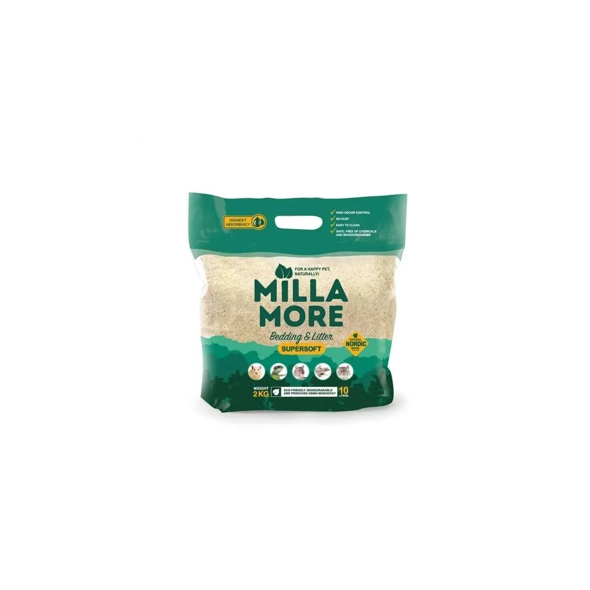 Millamore Supersoft allapanu, 50l, 10kg - Tootepilt