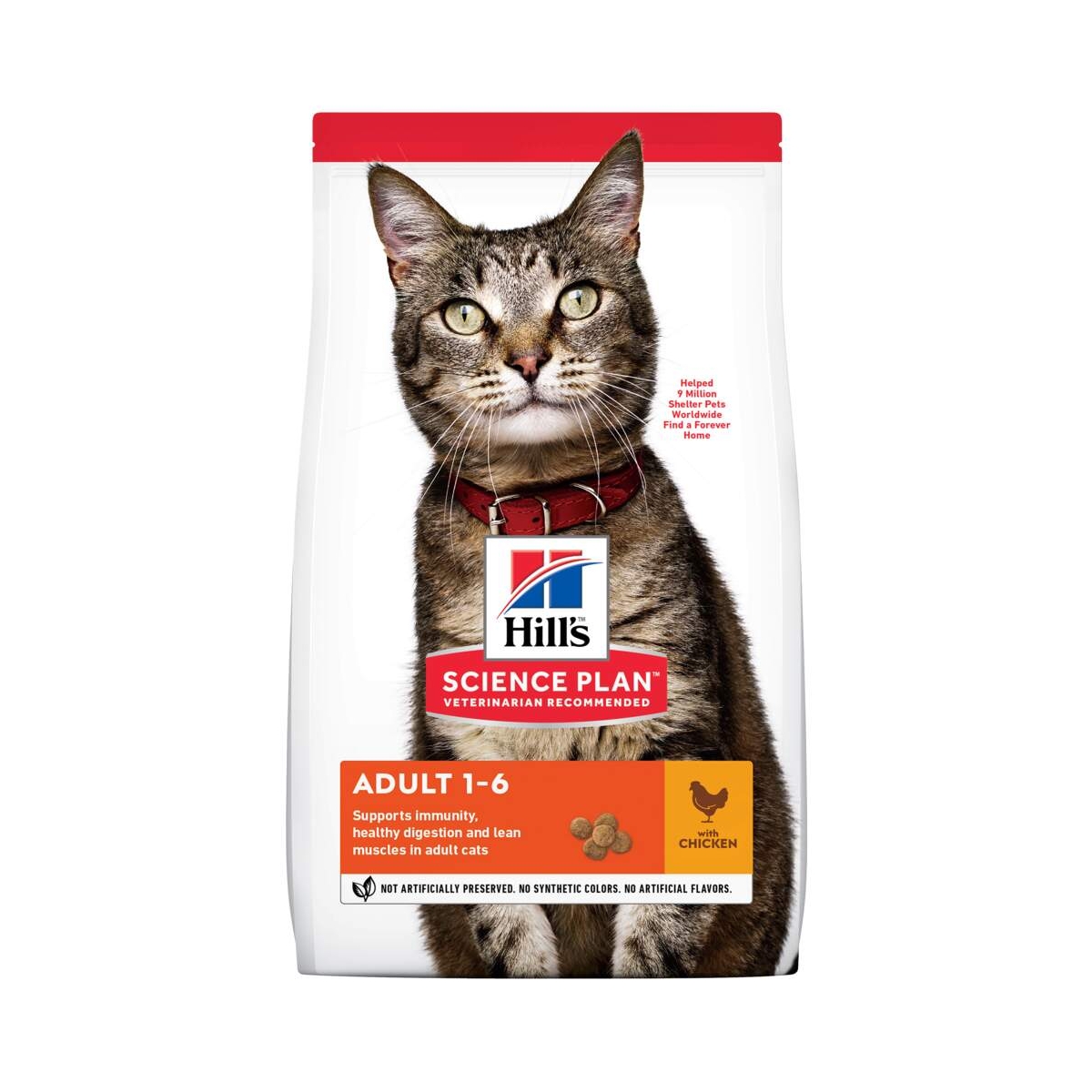 Hill's Optimal Care kassi kuivtoit, kana, 1,5 kg - Tootepilt