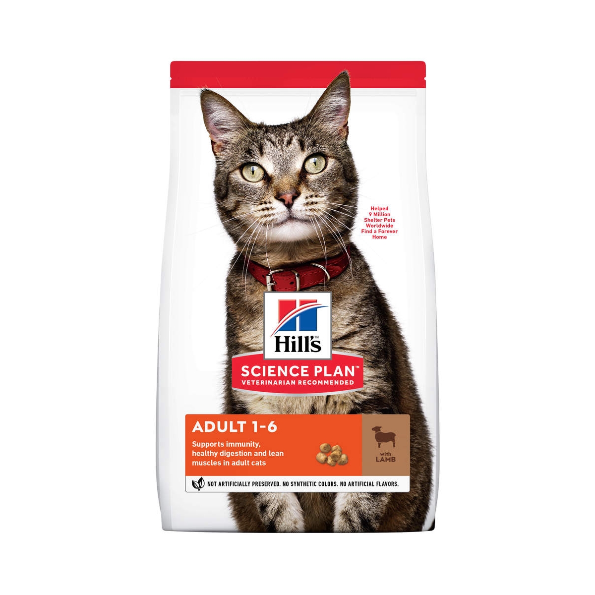 Hill's Optimal Care kassi kuivtoit, lammas, 1,5 kg - Tootepilt