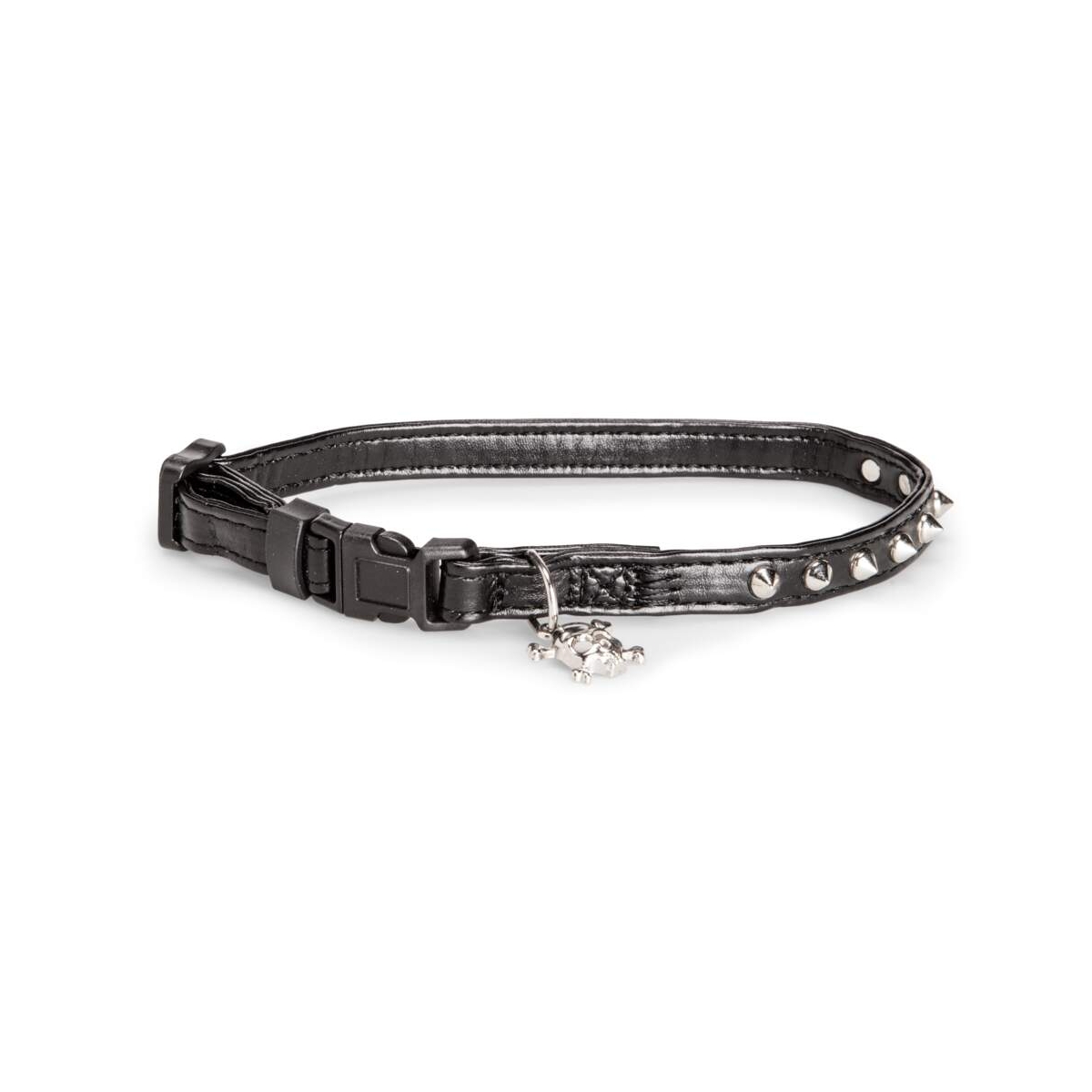 Basic Cat Rebel kassi kaelarihm must - Tootepilt