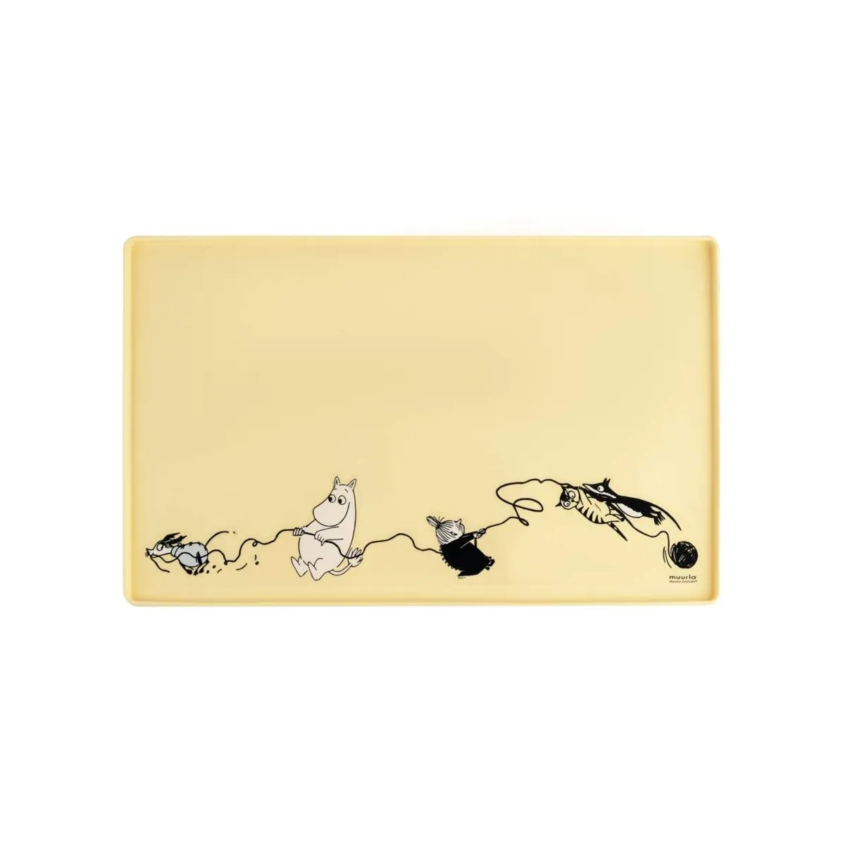 Moomin for Pets kausside alusmatt kollane 48x30 cm - Tootepilt