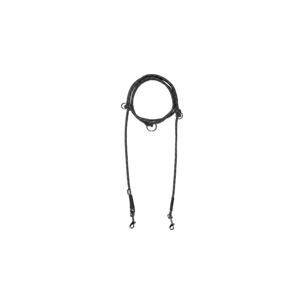 Rukka Rope Multileash jalutusrihm, must, L - Tootepilt
