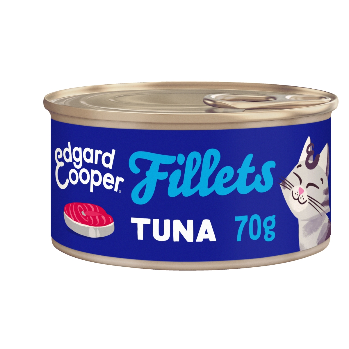 Edgard Cooper kassikonserv, tuunikala, 70 g - Tootepilt