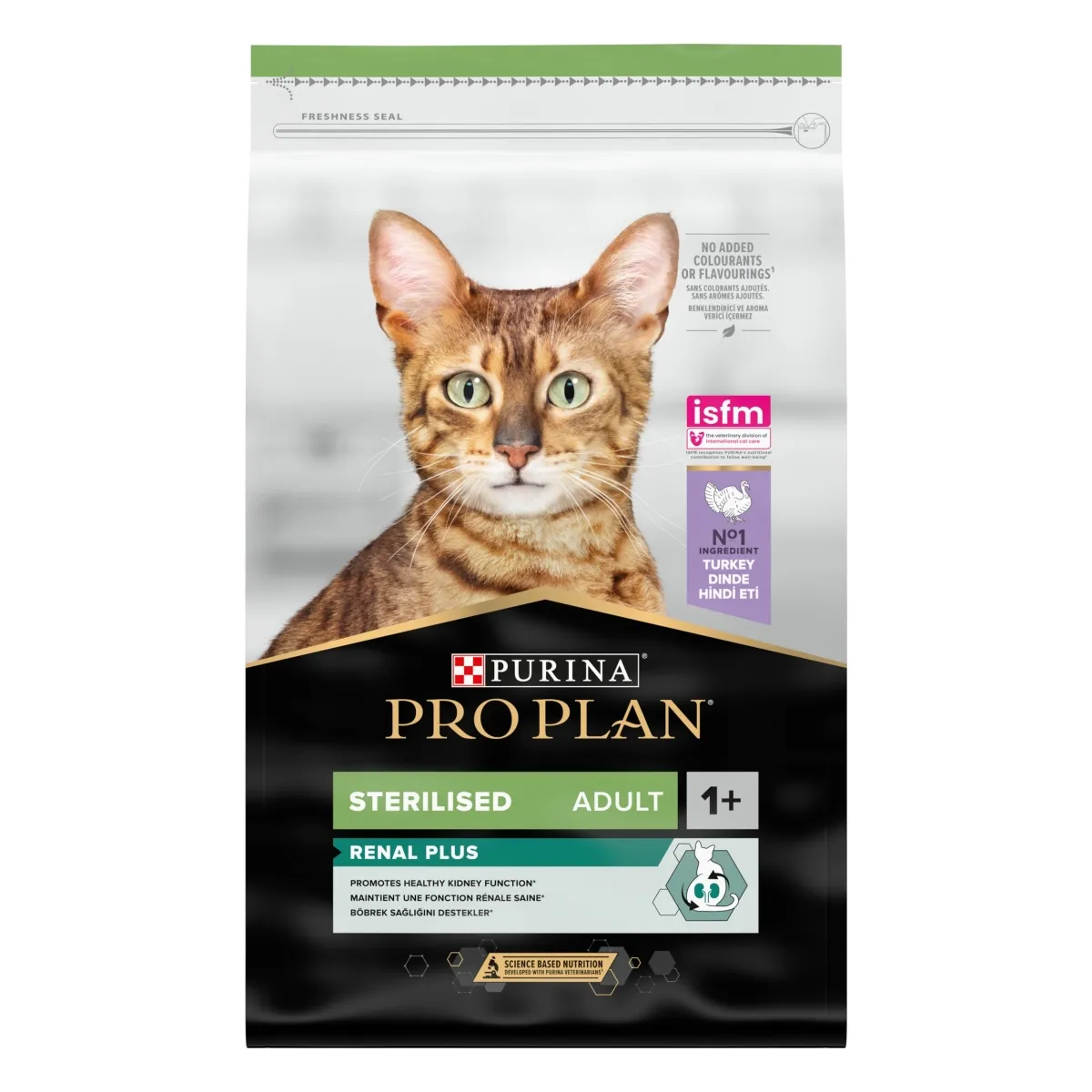 Purina PRO PLAN kassitoit STERELISED RENAL kalkunirikas, 10 kg - Tootepilt
