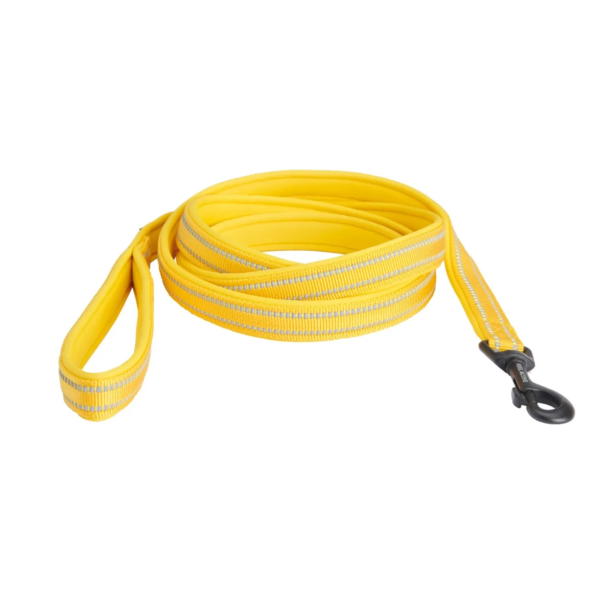 Feel Active koera jalutusrihm, 2 x 200 cm, kollane - Tootepilt