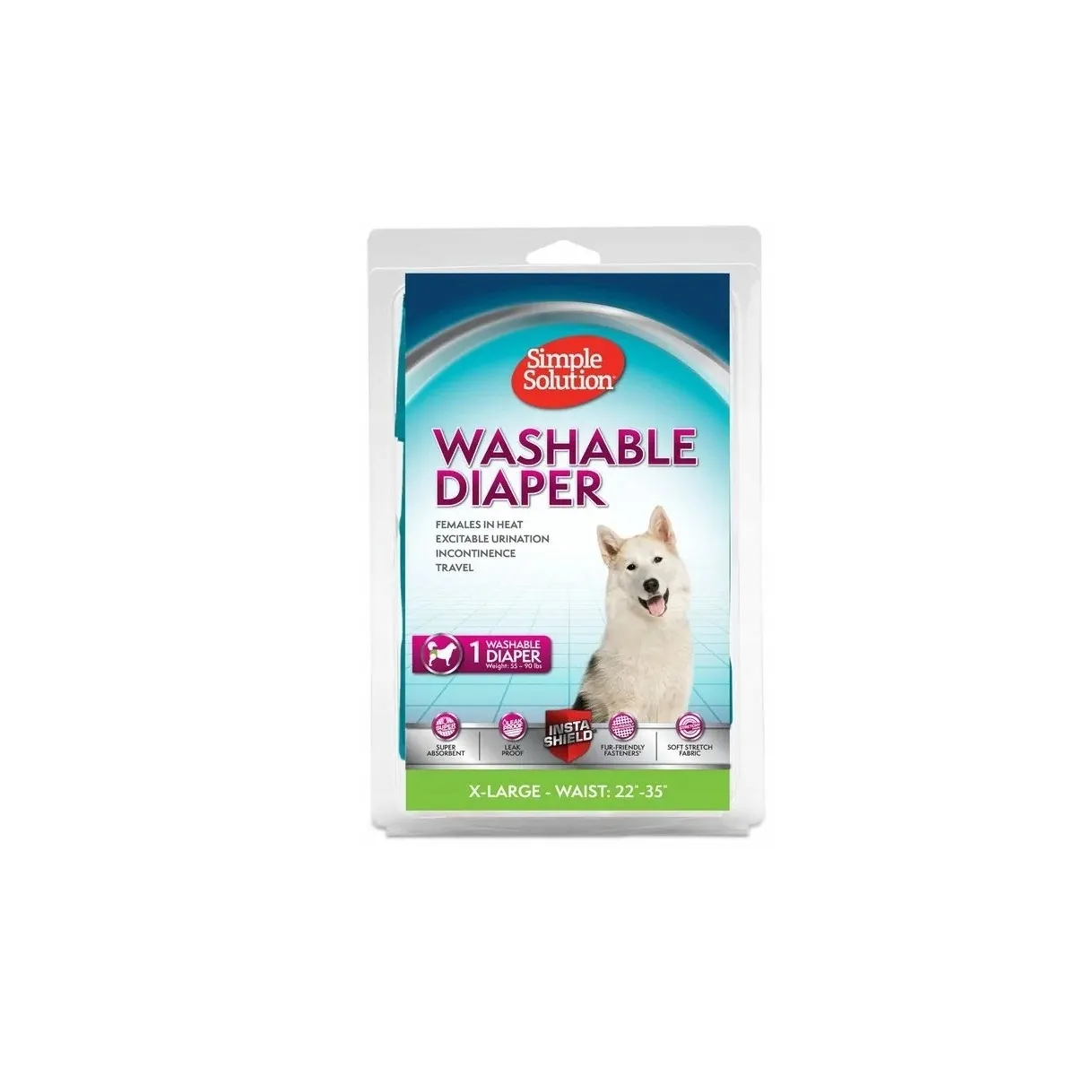 Simple Solution pestav mähe emasele koerale, XL suurus, 1 tk - Tootepilt