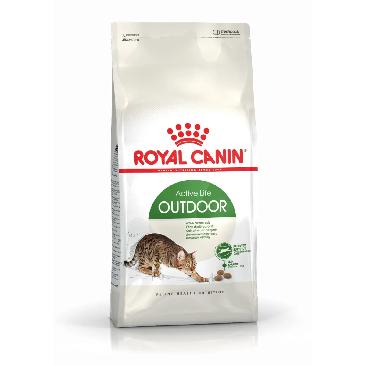 Royal Canin Outdoor kuivtoit õuekassidele 2 kg - Tootepilt
