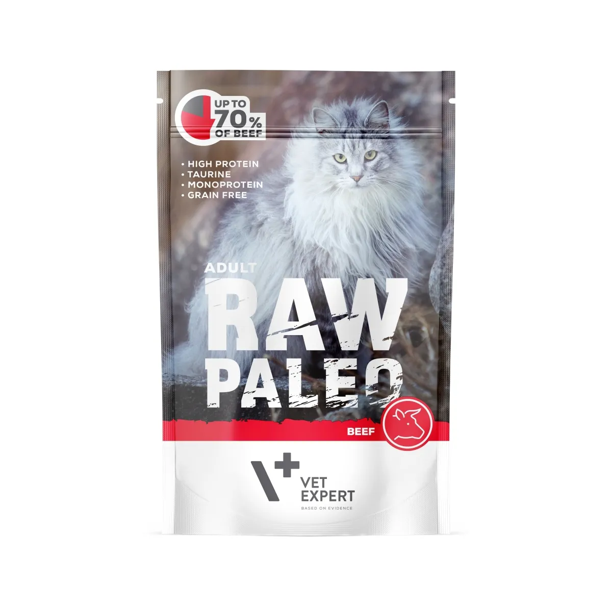 Raw Paleo kassi einekotike veisega 100g - Tootepilt