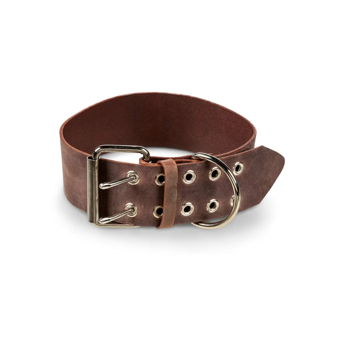 Feel nahast kaelarihm Wide 2.0, 40-50 cm, pruun - Tootepilt