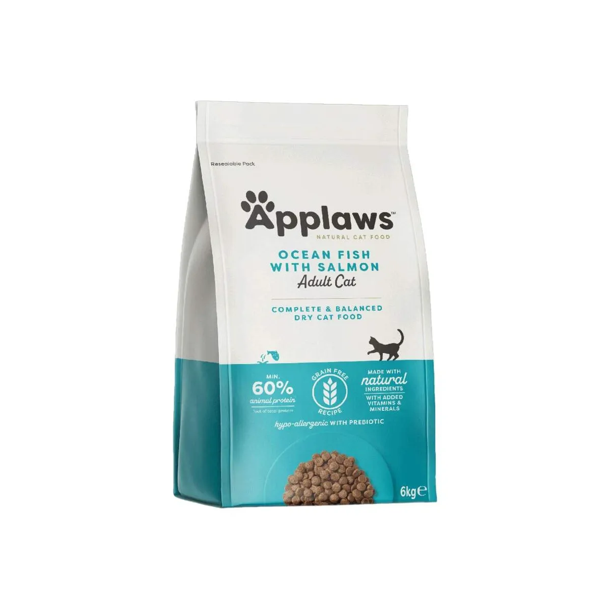 Applaws kassi kuivtoit, ookeanikala/lõhe, 6 kg - Tootepilt