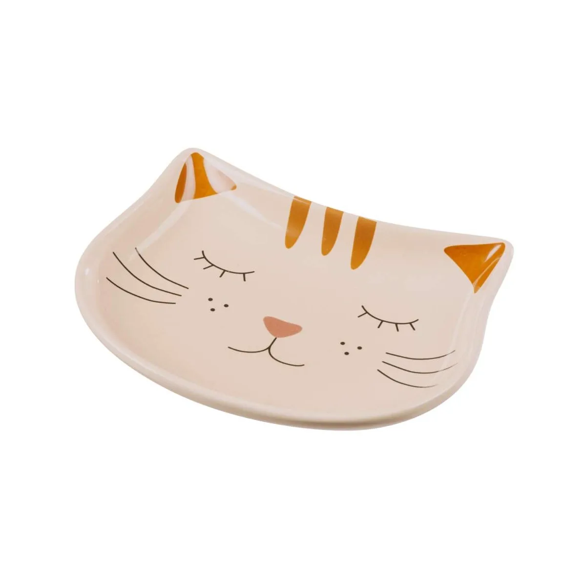 Basic CatFace keraamiline kassikauss beež - Tootepilt